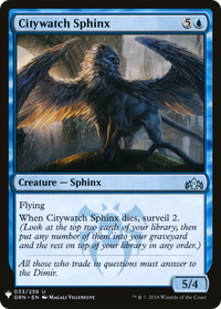 Citywatch Sphinx [Mystery Booster]