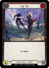 Leg Tap (Red) [WTR101-C] (Welcome to Rathe) Alpha Print Normal - POKÉ JEUX