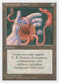 Nevinyrral's Disk [Fourth Edition]