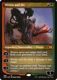 Wrenn and Six (Foil Etched) (2X2-553) - Double Masters 2022 Foil