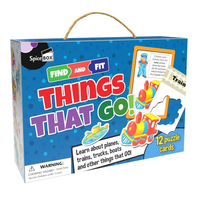 MATCH & LEARN - FIND & FIT: THINGS THAT GO (EN) (Special Order)