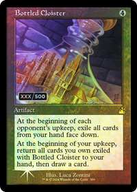 Bottled Cloister (Retro) (Serialized) [Ravnica Remastered]