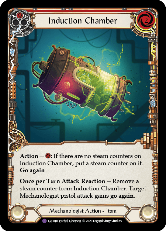 Induction Chamber [U-ARC010] (Arcane Rising Unlimited) Unlimited Rainbow Foil - POKÉ JEUX