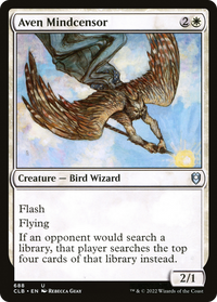 Aven Mindcensor [Commander Legends: Battle for Baldur's Gate]