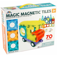 70pc MAGIC MAGNETIC TILES (Special Order)