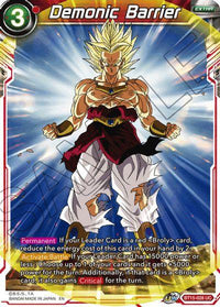Demonic Barrier (BT15-028) [Saiyan Showdown] - POKÉ JEUX