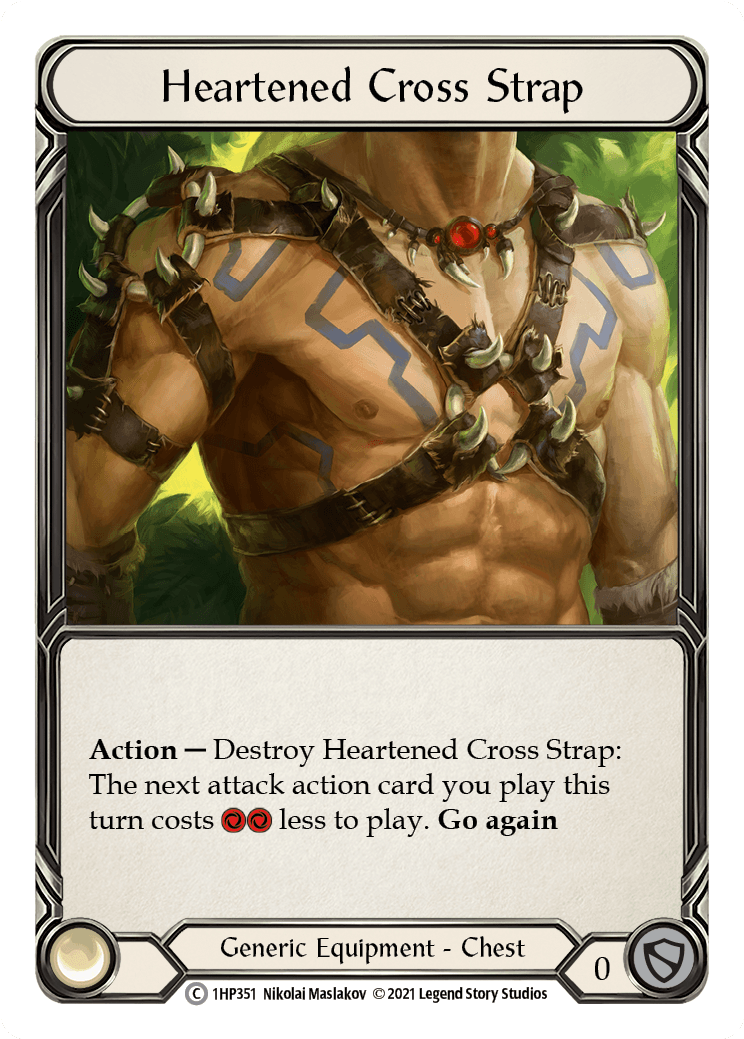 Heartened Cross Strap [1HP351] (History Pack 1) - POKÉ JEUX