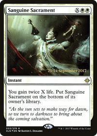 Sanguine Sacrament [Ixalan Prerelease Promos]