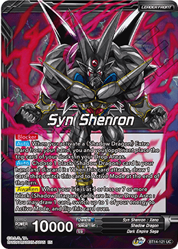 Syn Shenron // Syn Shenron, Resonance of Shadow (BT14-121) [Cross Spirits] - POKÉ JEUX