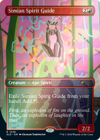 Guide spirituel simien (Rainbow Foil) [Série Secret Lair Drop] 