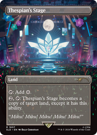 Thespian's Stage (SLD-1607) - Secret Lair Drop (Borderless) Foil