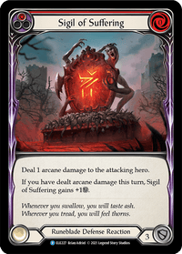 Sigil of Suffering (Red) [ELE227] (Tales of Aria) 1st Edition Normal - POKÉ JEUX