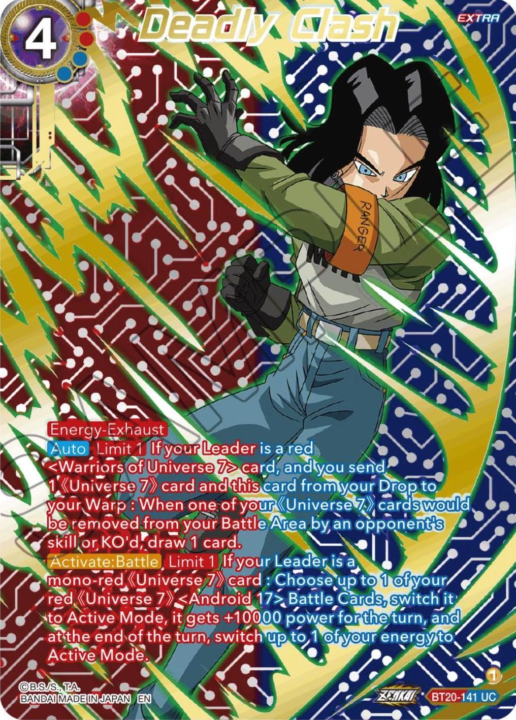 Deadly Clash (Gold-Stamped) (BT20-141) [Power Absorbed] - POKÉ JEUX