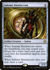 Solemn Simulacrum [Dominaria United Commander]