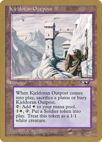 Kjeldoran Outpost (Janosch Kuhn) [World Championship Decks 1997]