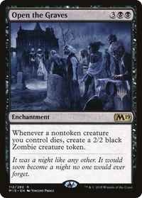 Open the Graves (Promo Pack) [Core Set 2019 Promos]