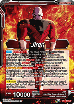 Jiren // Jiren, Blind Destruction (BT14-002) [Cross Spirits] - POKÉ JEUX