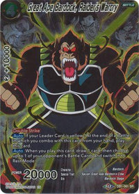 Great Ape Bardock, Raider's Warcry (Alternate Art) (DB1-061) [Special Anniversary Set 2020] - POKÉ JEUX