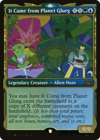 Il vient de la planète Glurg (Showcase) (Galaxy Foil) [Unfinity] 