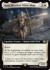 Rosa, Resolute White Mage (Extended Art) (FIN-431) - FINAL FANTASY
