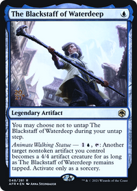 The Blackstaff of Waterdeep [Dungeons & Dragons: Adventures in the Forgotten Realms Prerelease Promos]