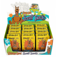 SCOOBY SNACKS SLIDER - ORANGE CANDY TIN - CDU (Special Order)