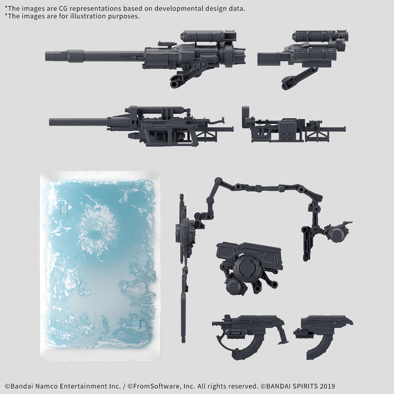 30MM OPTION PARTS SET ARMORED CORE Ⅵ FIRES OF RUBICON WEAPON SET 08 (Pre-Order)