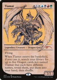 Tiamat (Showcase) [Secret Lair Drop Series]