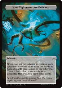 Your Nightmares are Delicious (Full Art) [Duskmourn: Archenemy]