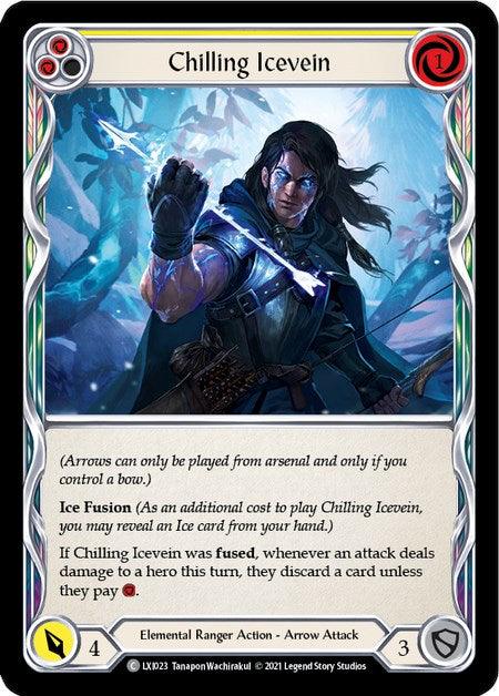 Chilling Icevein (Yellow) [LXI023] (Tales of Aria Lexi Blitz Deck) 1st Edition Normal - POKÉ JEUX