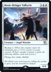 Boon-Bringer Valkyrie [Promotions avant-première de la Marche de la Machine] 