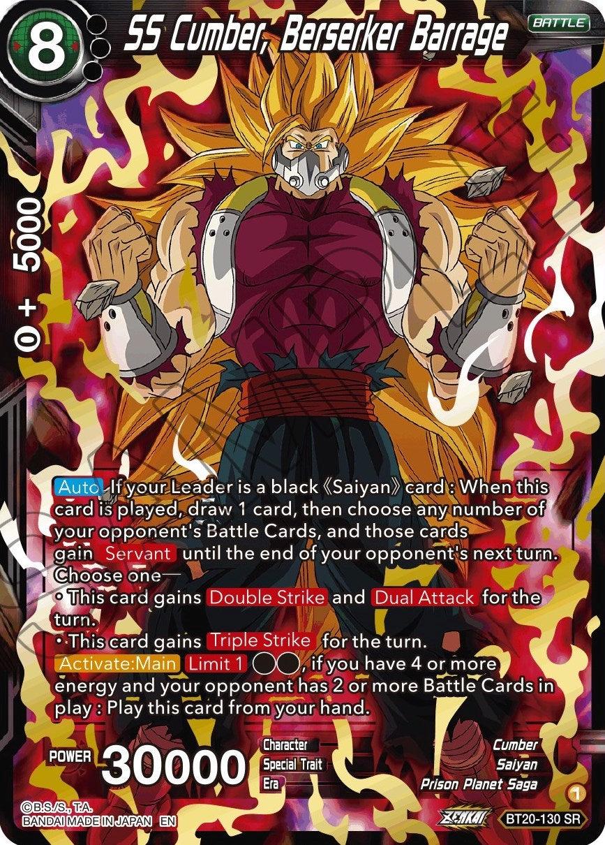SS Cumber, Berserker Barrage (BT20-130) [Power Absorbed] - POKÉ JEUX