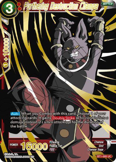 Furthering Destruction Champa (Alternate Art) (BT1-005) [Special Anniversary Set 2021] - POKÉ JEUX