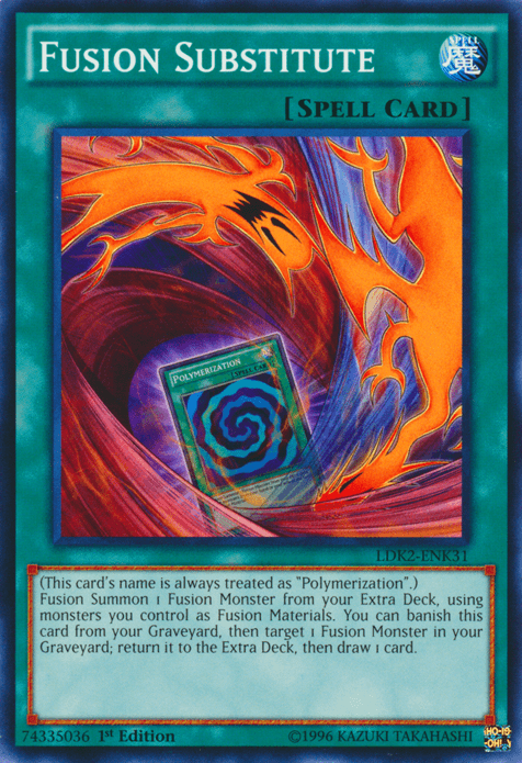 Fusion Substitute [LDK2-ENK31] Common - POKÉ JEUX