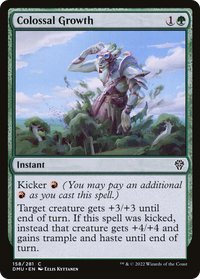Colossal Growth [Dominaria United]