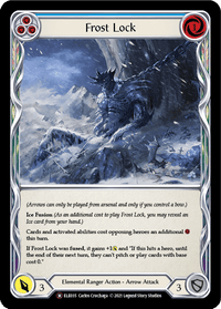 Frost Lock [U-ELE035] (Tales of Aria Unlimited) Unlimited Rainbow Foil - POKÉ JEUX