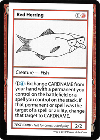 Red Herring (2021 Edition) [Mystery Booster Playtest Cards]