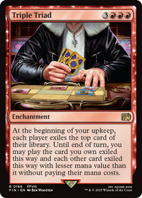 Triple Triad (FIN-166) - FINAL FANTASY Foil