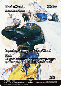Master Xande - Venser, Shaper Savant (Showcase) (FCA-006) - FINAL FANTASY: Through the Ages Foil