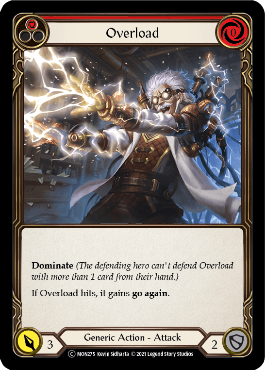 Overload (Red) [U-MON275] (Monarch Unlimited) Unlimited Normal - POKÉ JEUX