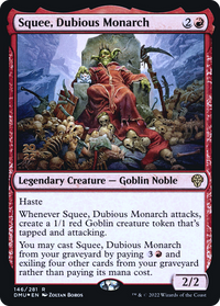 Squee, Dubious Monarch [Dominaria United Prerelease Promos]