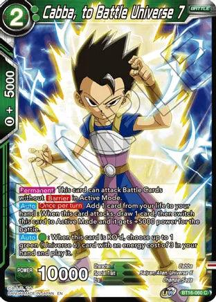 Cabba, to Battle Universe 7 (BT16-060) [Realm of the Gods] - POKÉ JEUX