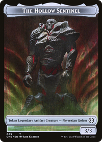 Le jeton Hollow Sentinel [Phyrexia : tous seront un jeton] 