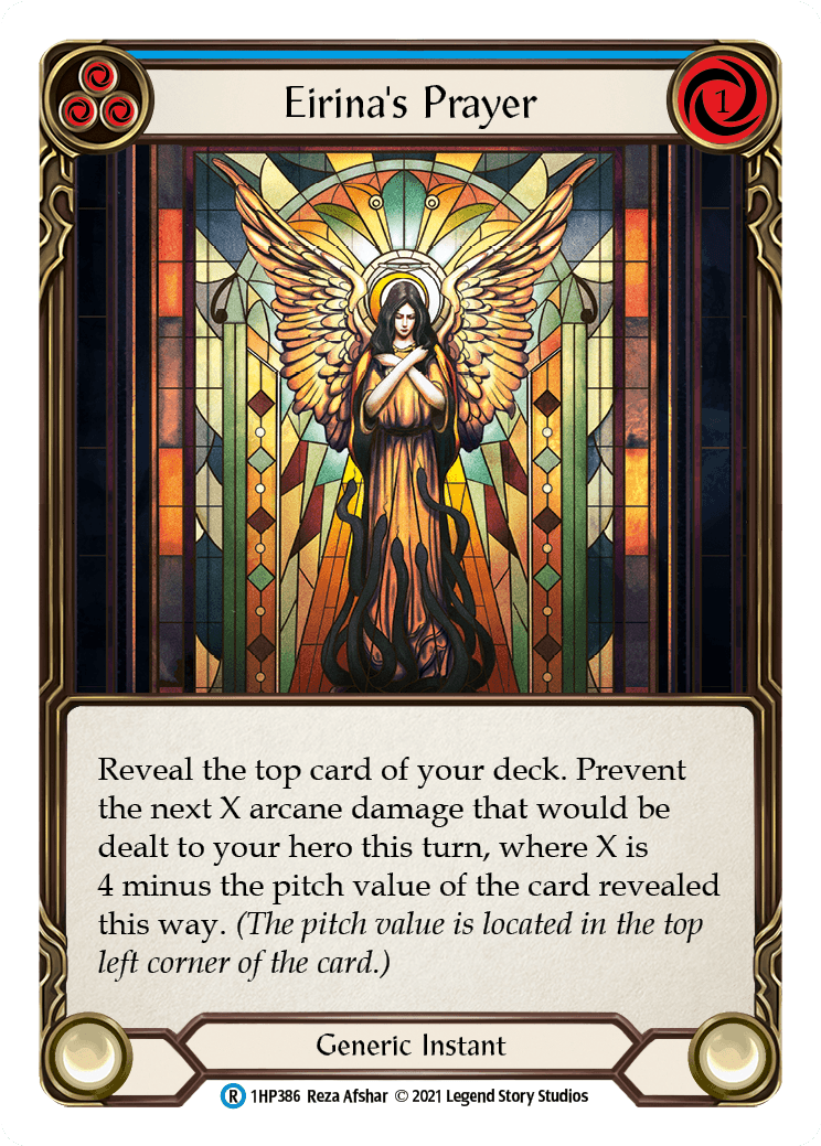 Eirina's Prayer (Blue) [1HP386] (History Pack 1) - POKÉ JEUX