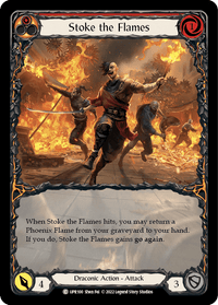 Stoke the Flames (Extended Art) [UPR100] (Uprising) Rainbow Foil - POKÉ JEUX