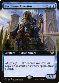 Archmage Emeritus (Extended Art) [Strixhaven: School of Mages]