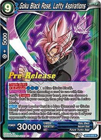 Goku Black Rose, Lofty Aspirations (BT10-050) [Rise of the Unison Warrior Prerelease Promos] - POKÉ JEUX