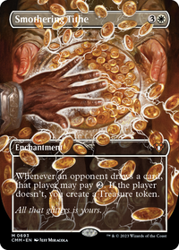 Smothering Tithe (Borderless Alternate Art) [Commander Masters]