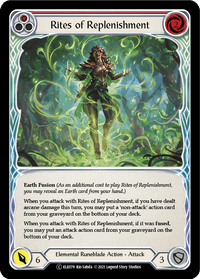 Rites of Replenishment (Red) [U-ELE079] (Tales of Aria Unlimited) Unlimited Normal - POKÉ JEUX
