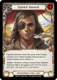 Optekal Monocle [ARC037-C] (Arcane Rising) 1st Edition Normal - POKÉ JEUX